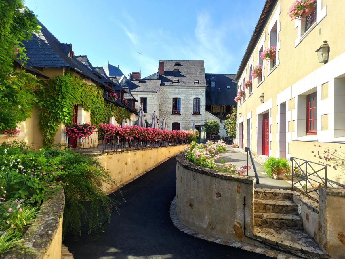 Logis Hotel La Croix Blanche Fontevraud Exterior foto